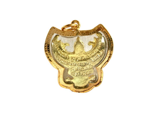 gold34 1 Garuda Thai Amulet Gold Casing