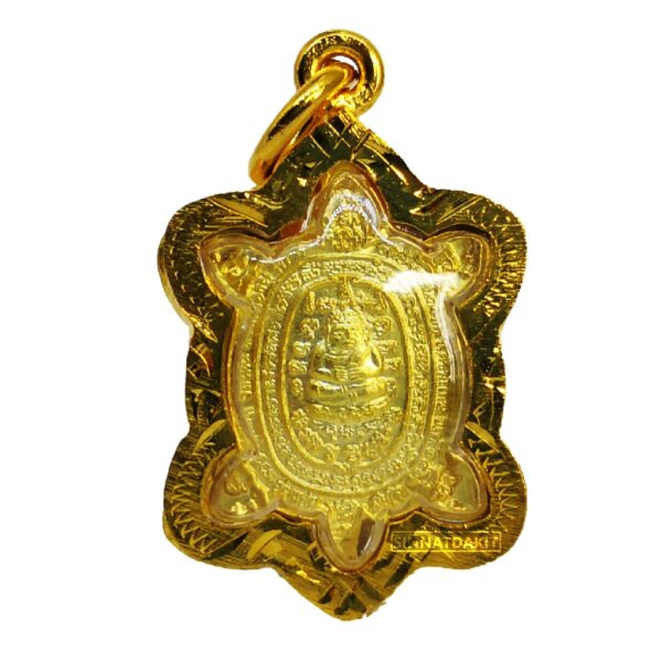lp liew LP Liew Thai Amulet Gold Turtle Pendant