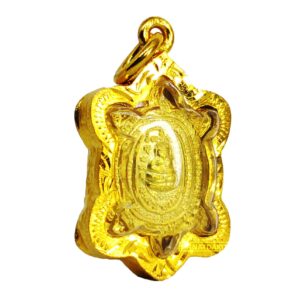 lp liew2 LP Liew Thai Amulet Gold Turtle Pendant