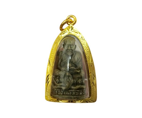 LP Thuad Thai Amulet Gold Casing