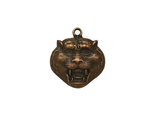 LP Pern Tiger Copper Thai Amulet Wat Bang Phra