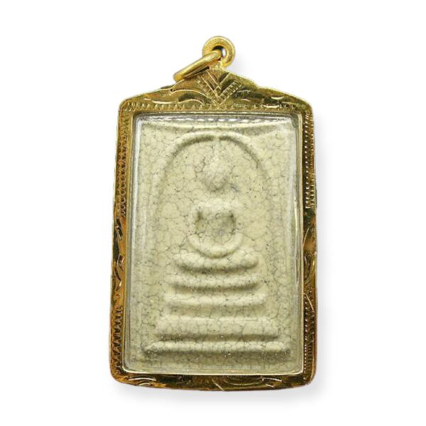 somdej gold Phra Somdej Wat Rakang Gold Frame Thai Amulet