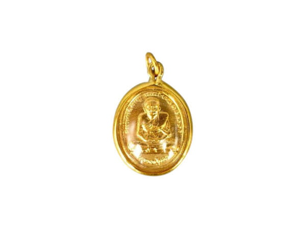 LP Thuad Thai Amulet Gold Pendant