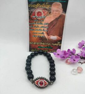 bracelet ajarnlek Gemstone Bracelet Shiva Eye Pendant Ajarn Lek