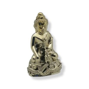 kring whitegold2 Phra Kring Buddha Figure 90 Years LP Khambu